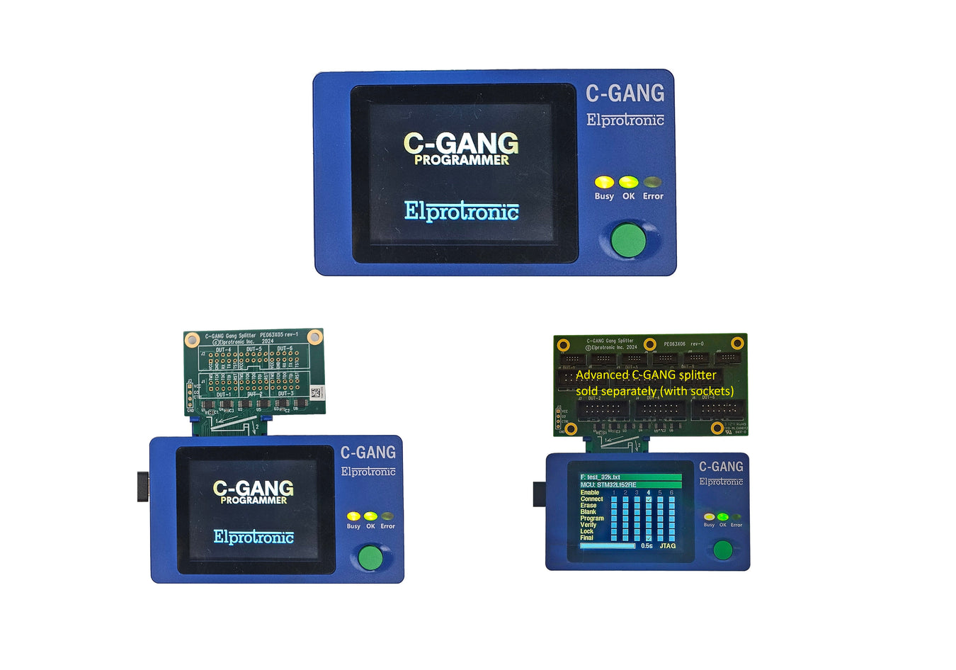C-GANG-X - Compact Gang Programmer