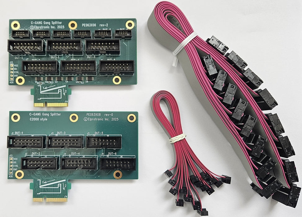 C-GANG splitter with sockets