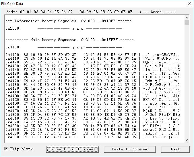 FET view code file