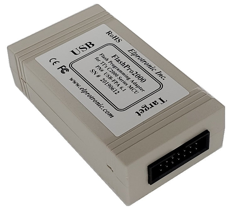 C2000 Flash Programmer (USB-FPA 6.1) Target View