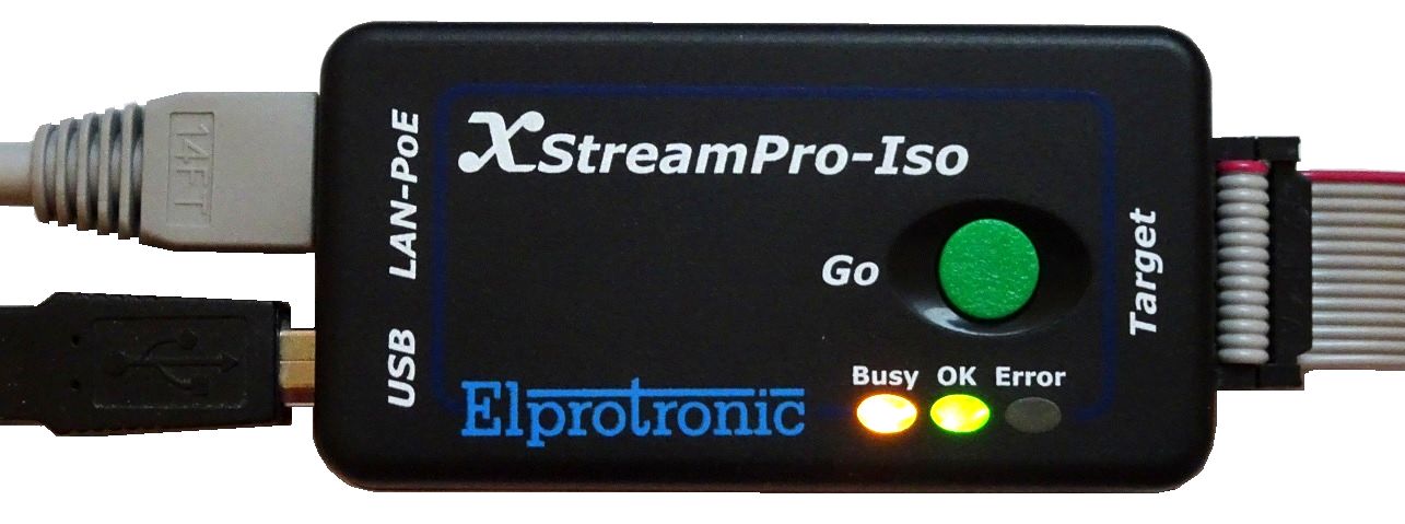 STM8, AVR, PIC Flash Programmer (XStreamPro-Iso)